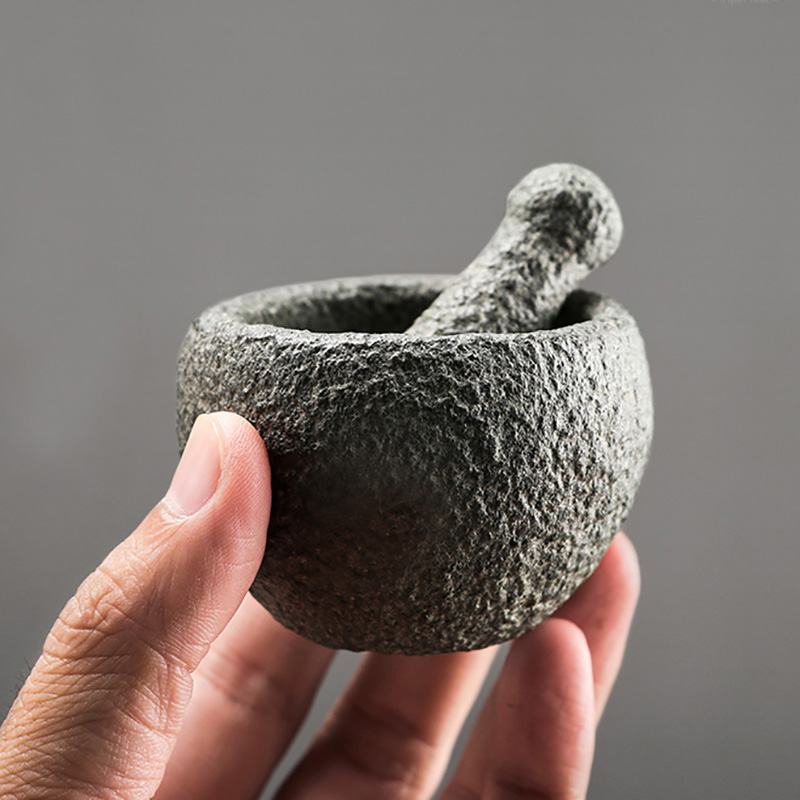 Mortar Pestle Granite - Natural Granite Mortar Pestle Set Handmade