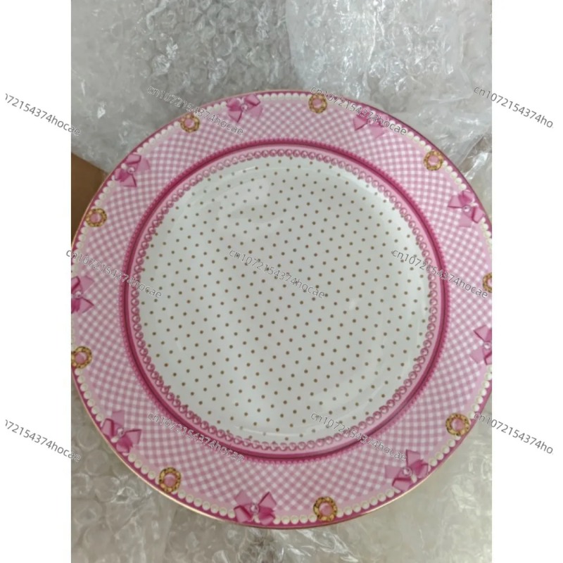 Home Cooking Recipes - Pink Heart Shaped Ceramic Plate Lace