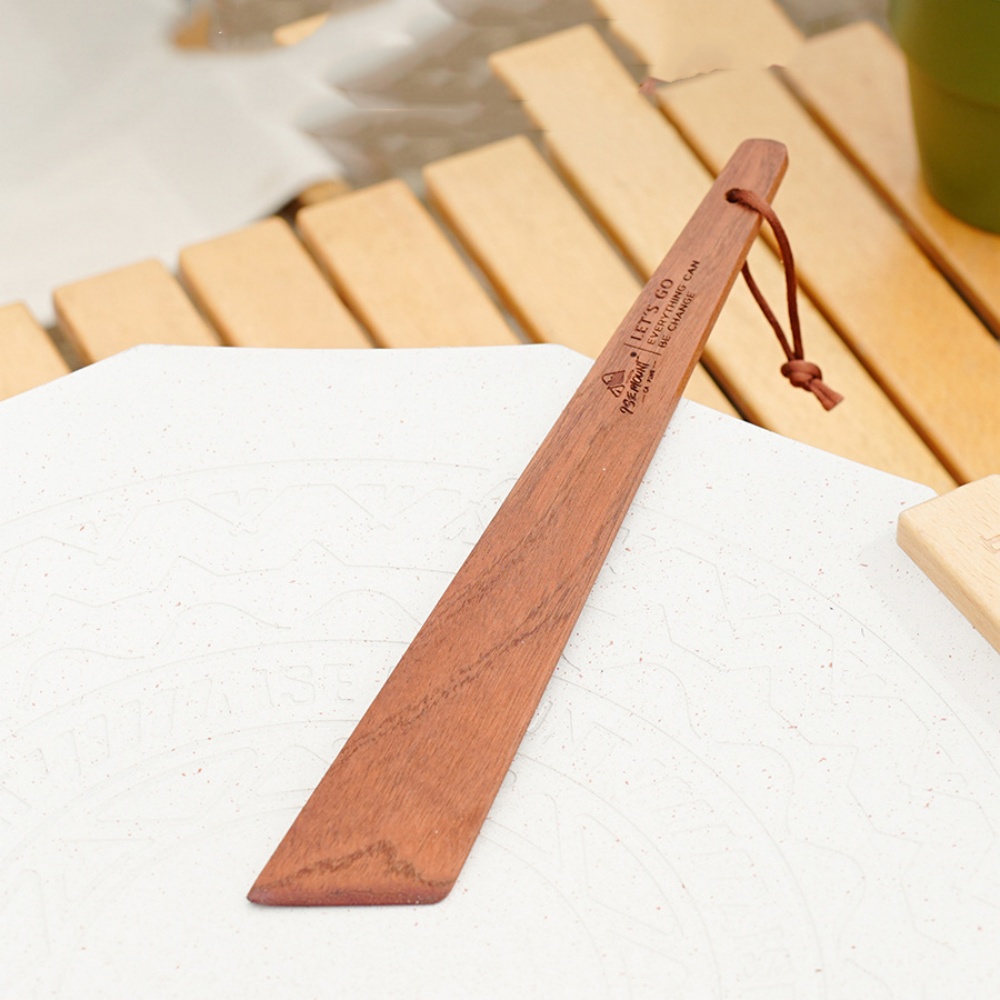 Home Cooking Supplies - Outdoor Camping Wooden Spatula Kitchen Wooden