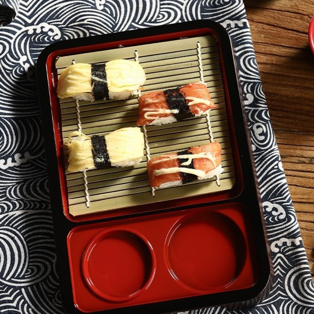 Japanese Style Cold Noodle Dis - Sushi Mat Bamboo review and price