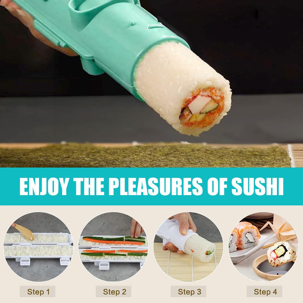 Sushi Making Set With Various  - Sushi Mat Bamboo review and price