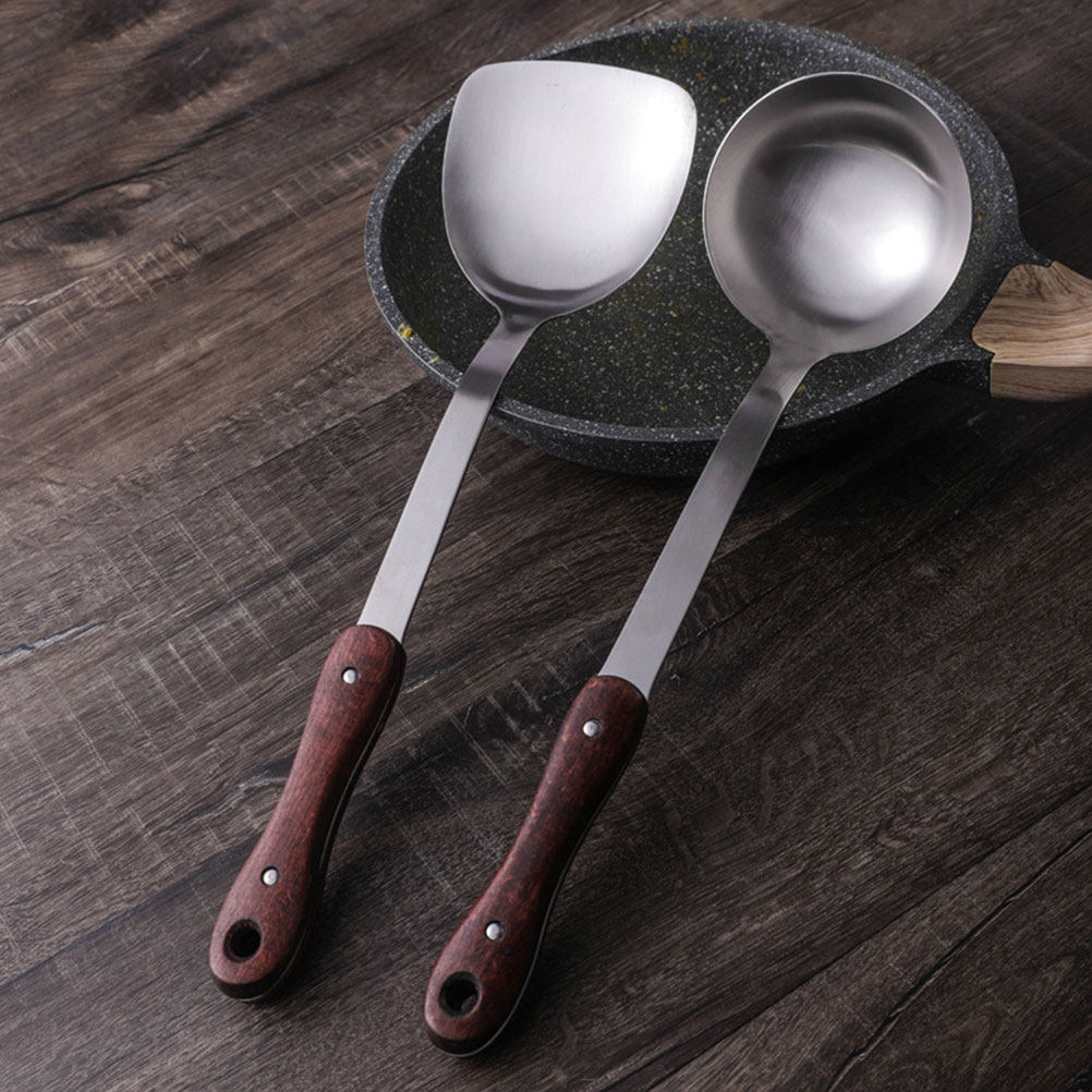 Stainless Steel Tableware Wood - Home Cooking Supplies review and price