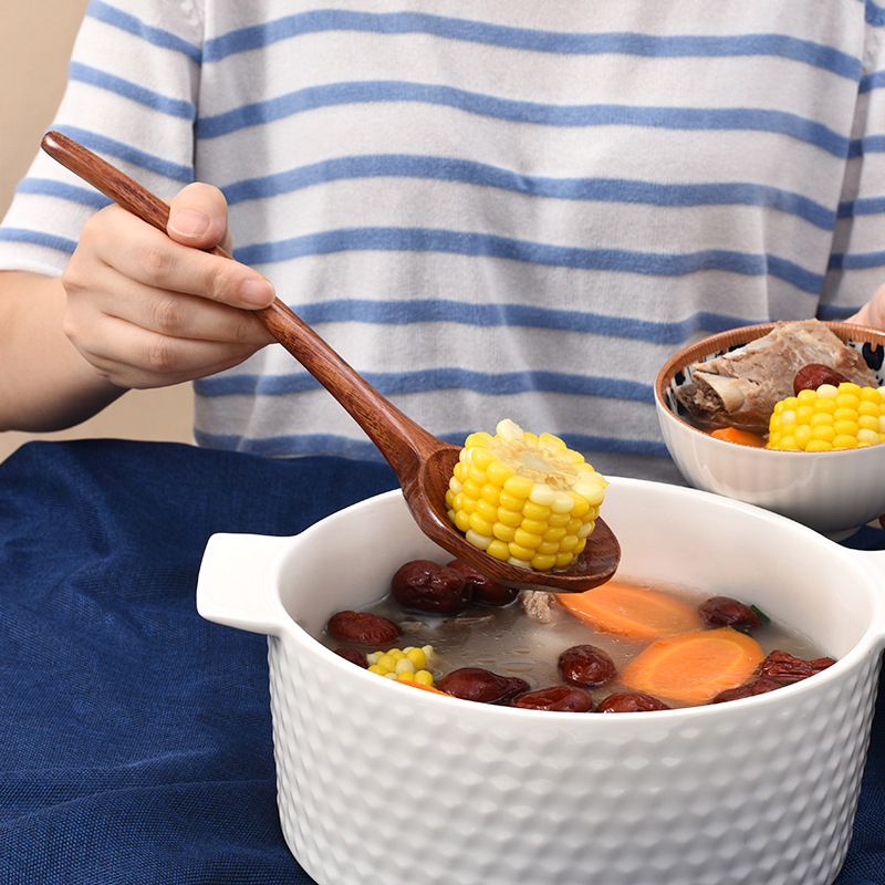 Long Handle Ramen Wooden Spoon - Home Cooking Supplies review and price