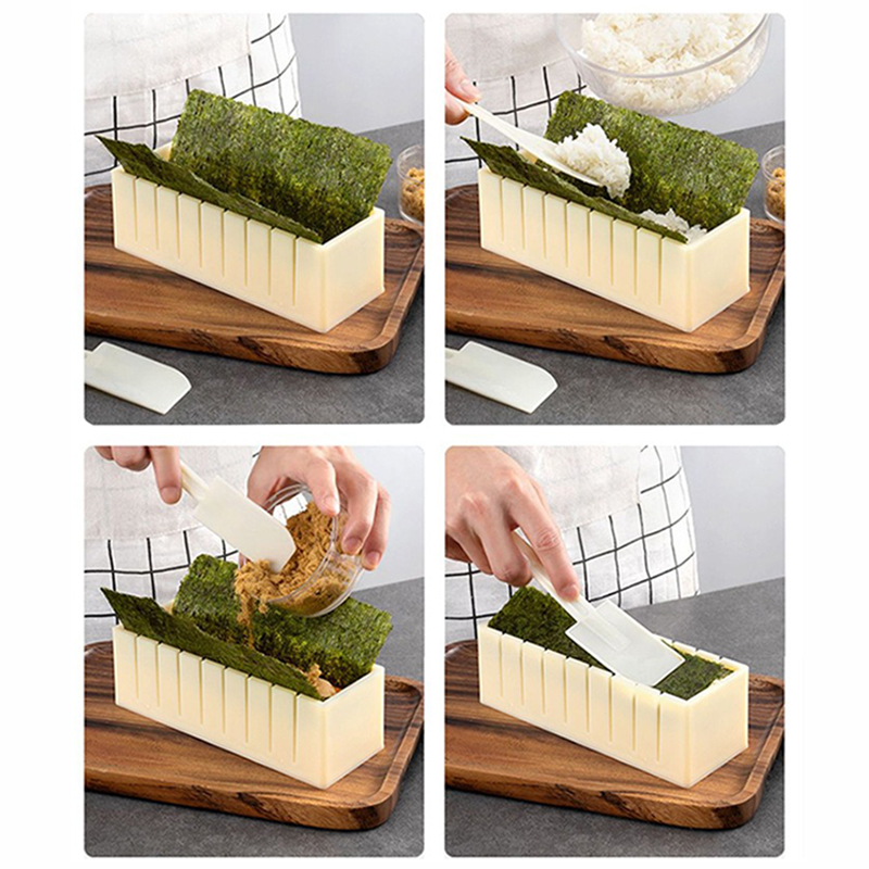 Make Sushi Machine Cutter Sush - Sushi Mat Bamboo review and price