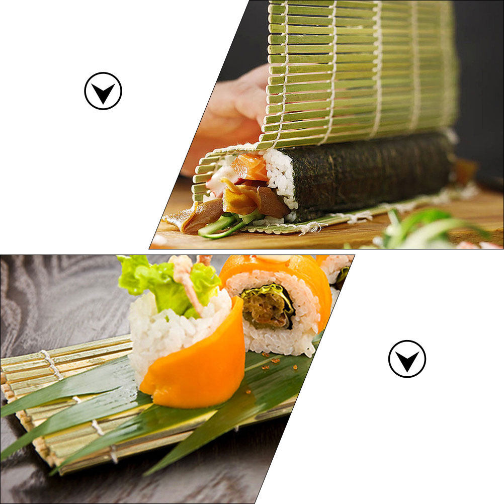 3Pcs Bamboo Sushi Making Pads  - Sushi Mat Bamboo review and price