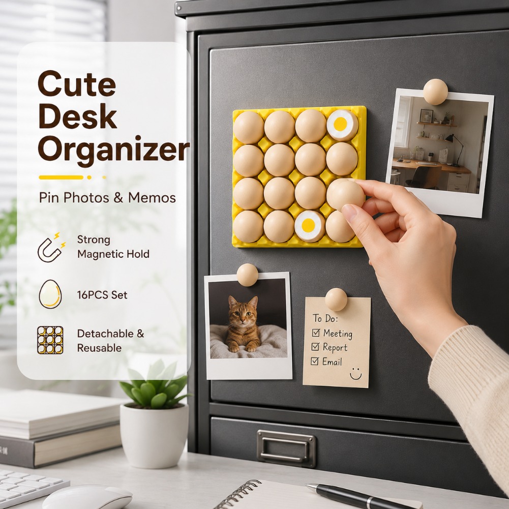 Egg Tray Fridge Magnet Set Cut - Home Cooking Recipes review and price