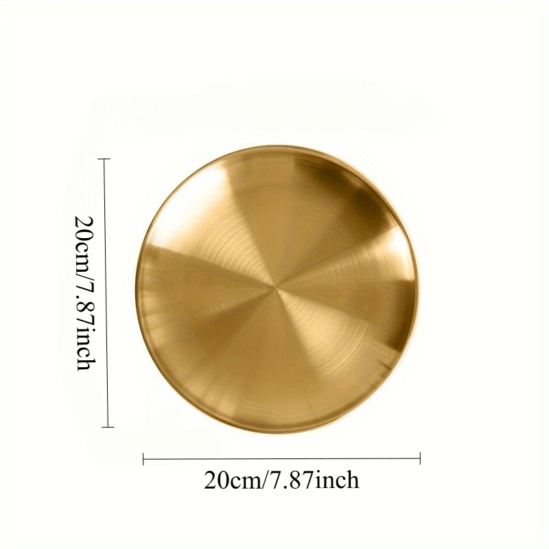 2pcs, Golden Pizza Plates, Sta - Home Cooking Recipes review and price