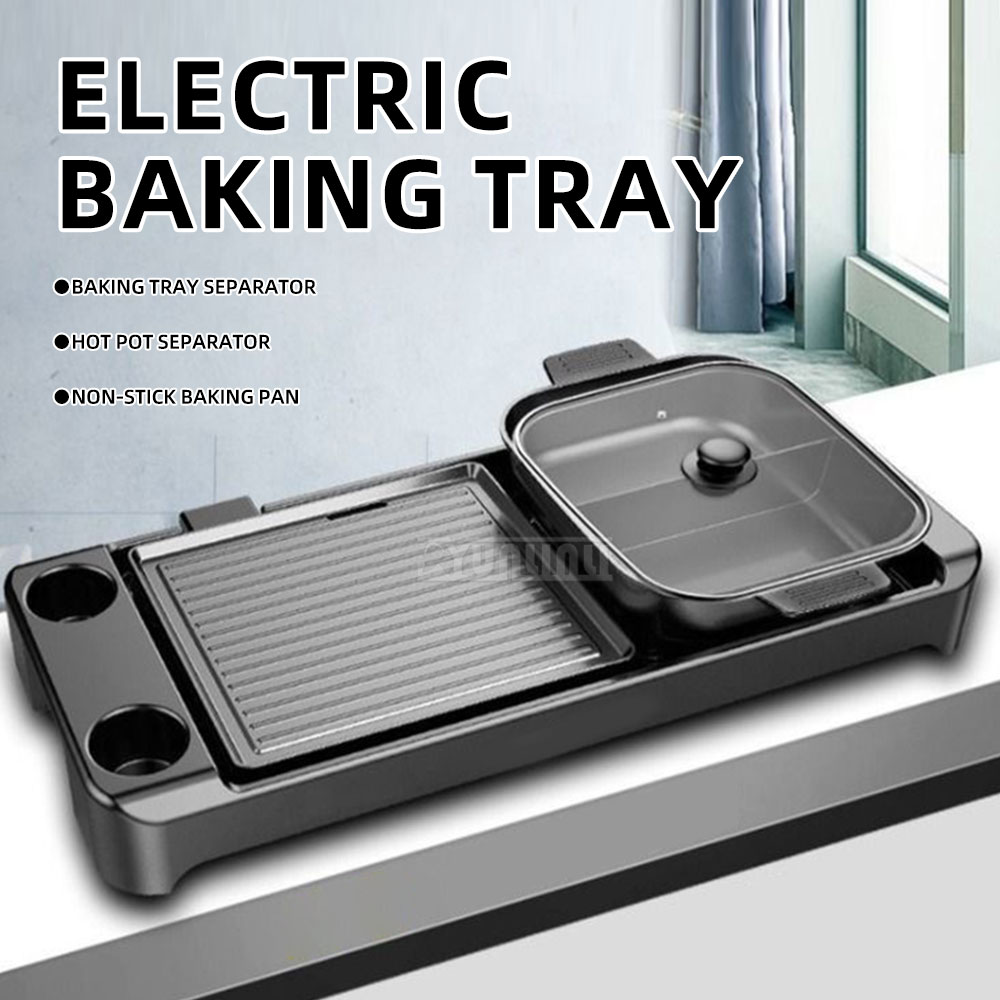 Electric Barbecue Hotpot Stove - Home Cooking Appliances review and price