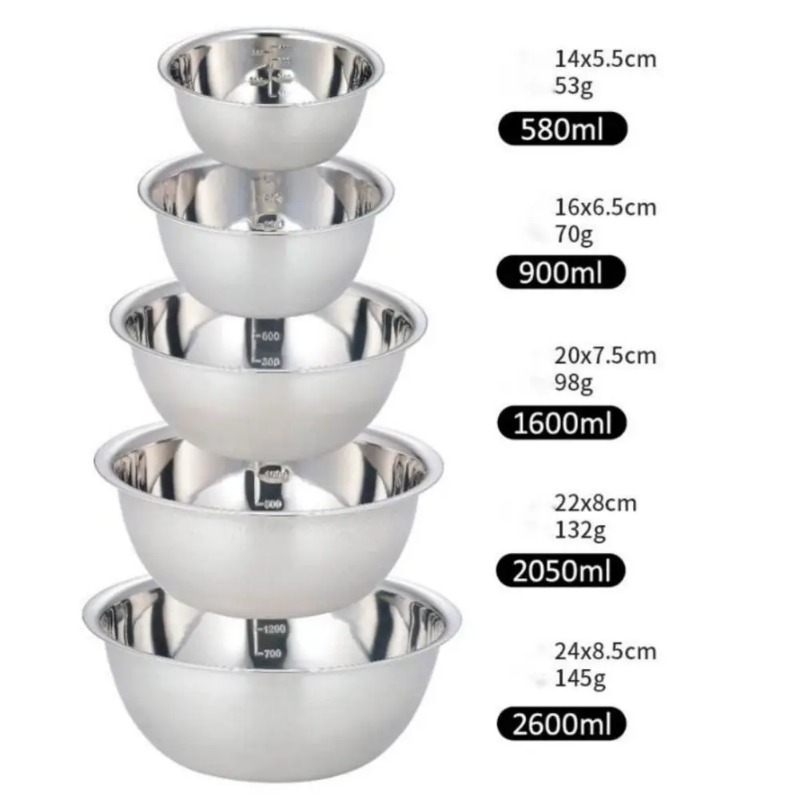 Stainless Steel Mixing Bowls P - Home Cooking Supplies review and price