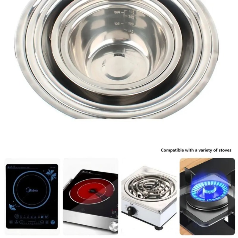 Stainless Steel Mixing Bowls P - Home Cooking Supplies review and price