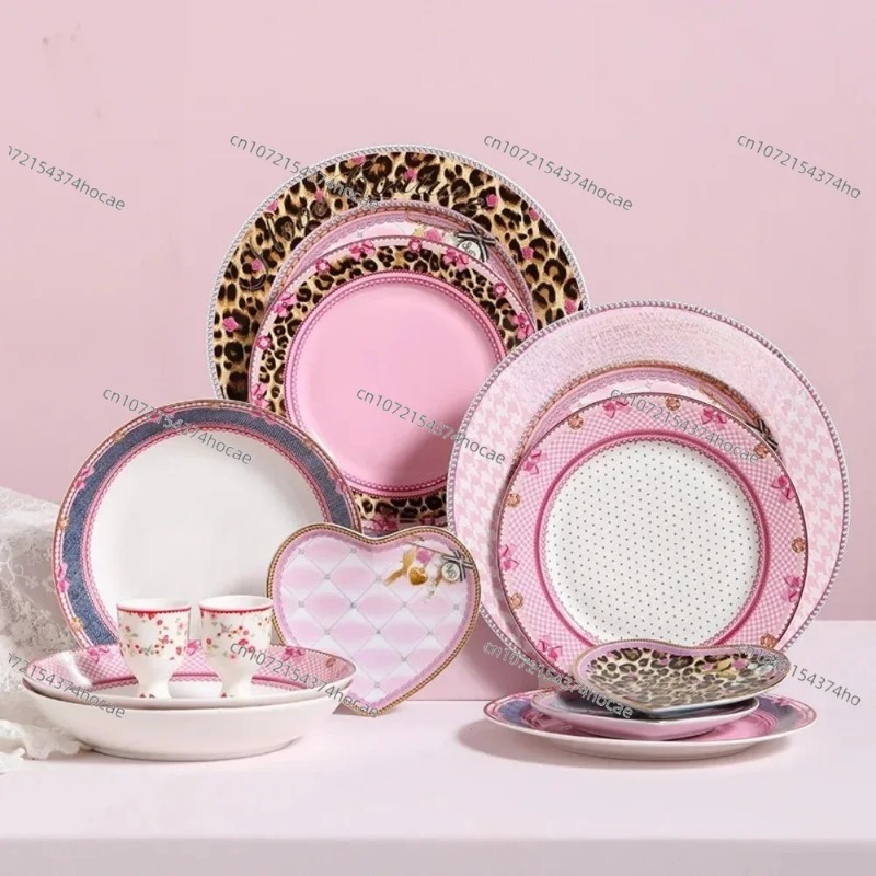 Pink Heart Shaped Ceramic Plat - Home Cooking Recipes review and price