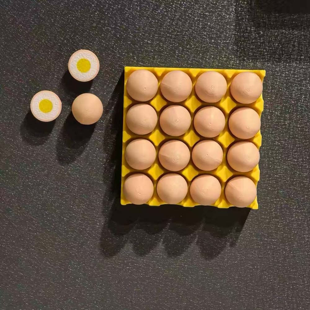 Egg Fridge Magnets Set Cute 3D - Home Cooking Recipes review and price