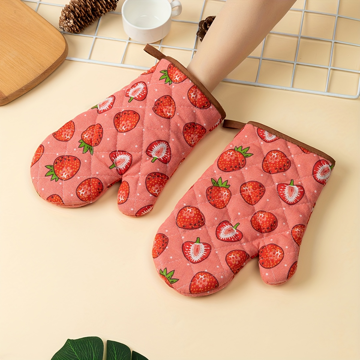 Strawberry Pattern Daily Home  - Home Cooking Appliances review and price