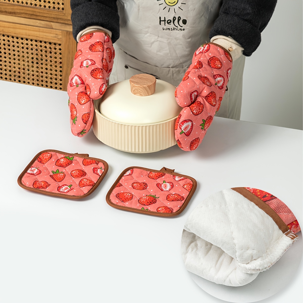 Strawberry Pattern Daily Home  - Home Cooking Appliances review and price