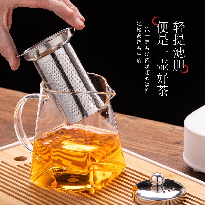 Glass Teapot with Infuser Tea  - Home Cooking Appliances review and price
