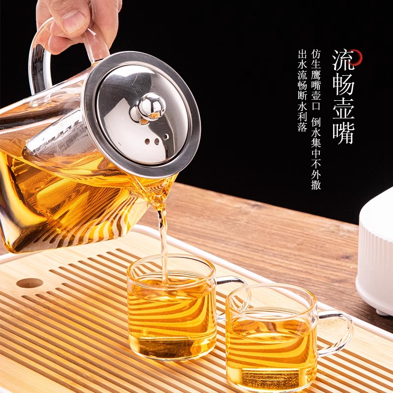 Glass Teapot with Infuser Tea  - Home Cooking Appliances review and price