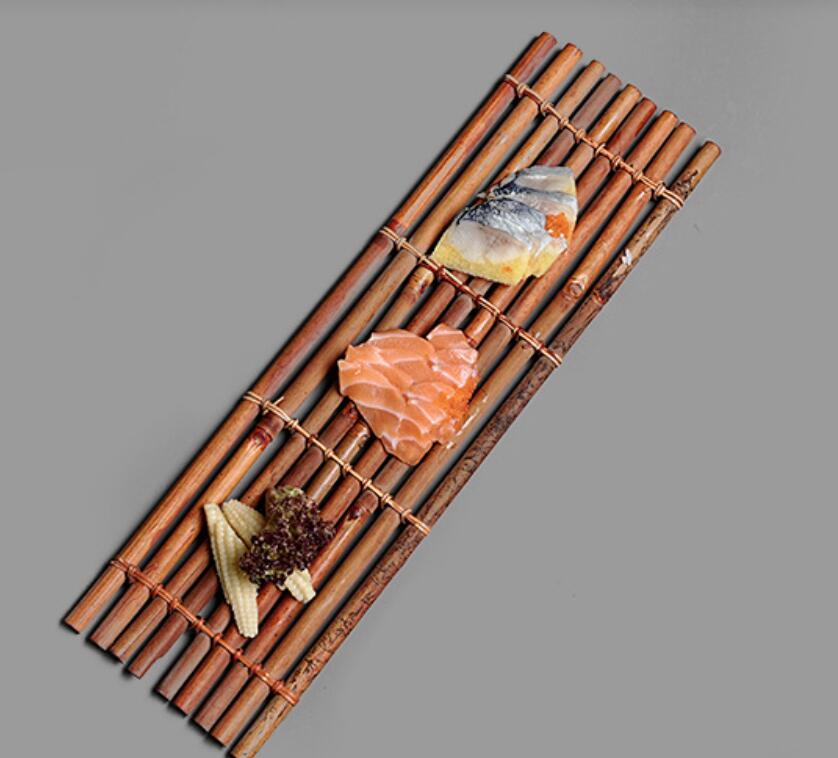 Vintage bamboo sushi dish bamb - Sushi Mat Bamboo review and price