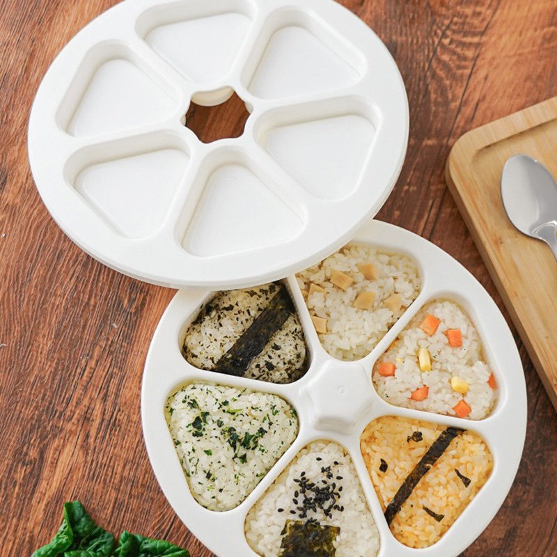 6 in 1 Sushi Maker Box Onigiri - Sushi Mat Bamboo review and price
