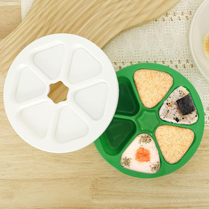 6 in 1 Sushi Maker Box Onigiri - Sushi Mat Bamboo review and price