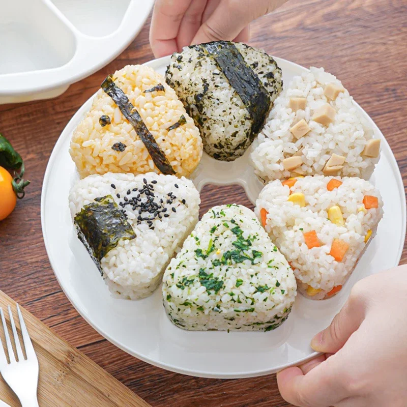 6 in 1 Sushi Maker Box Onigiri - Sushi Mat Bamboo review and price