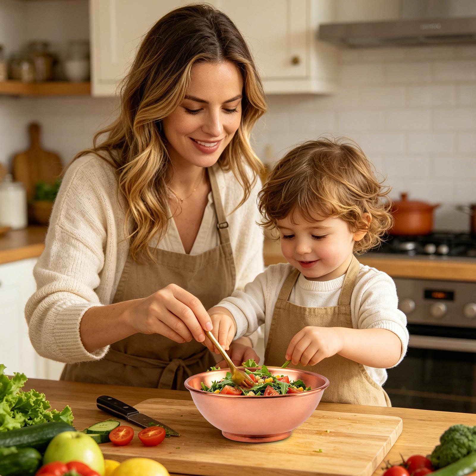Copper Bowl Large Storage Cont - Home Cooking Chef review and price