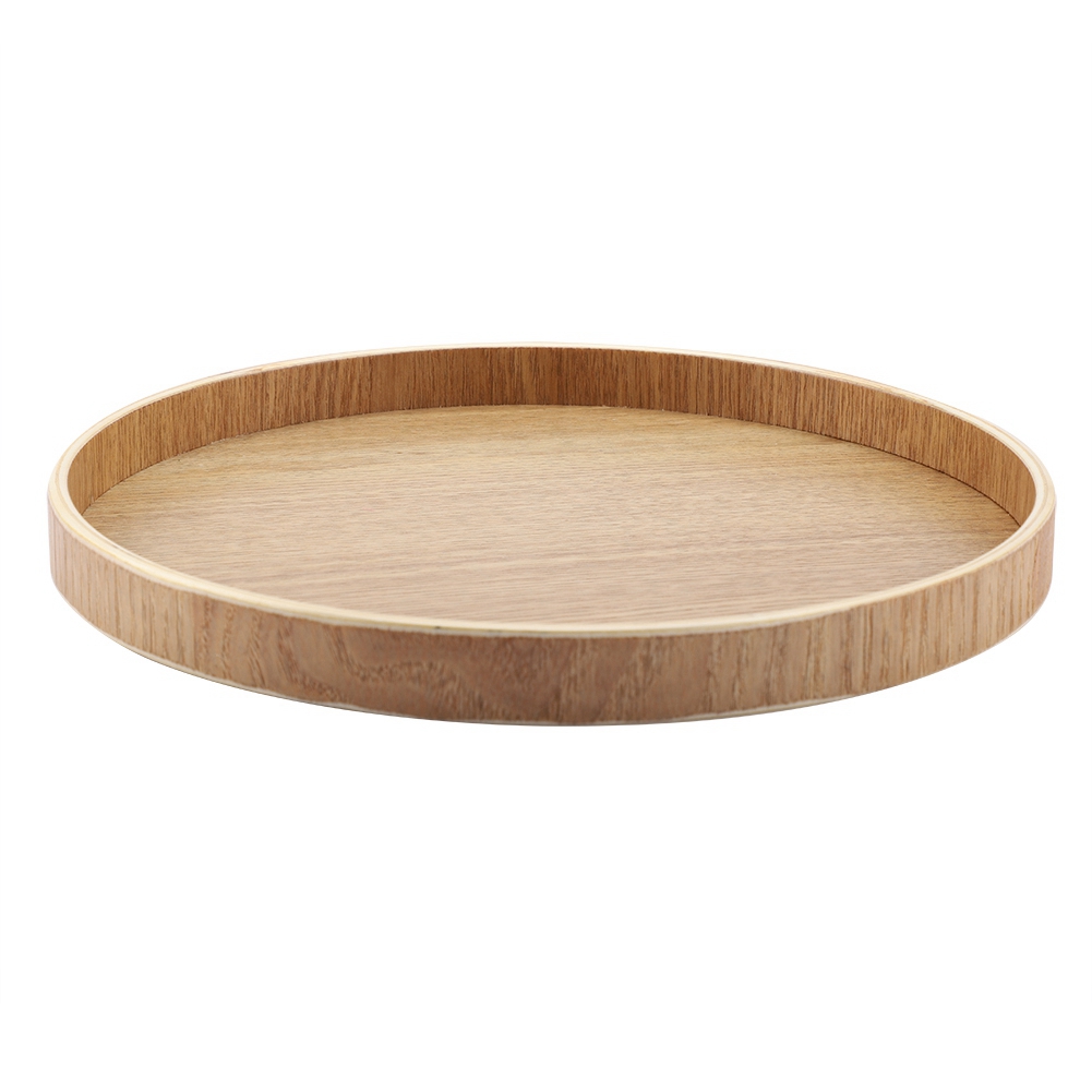 Wooden Serving Tray Tea Plate  - Home Cooking Recipes review and price