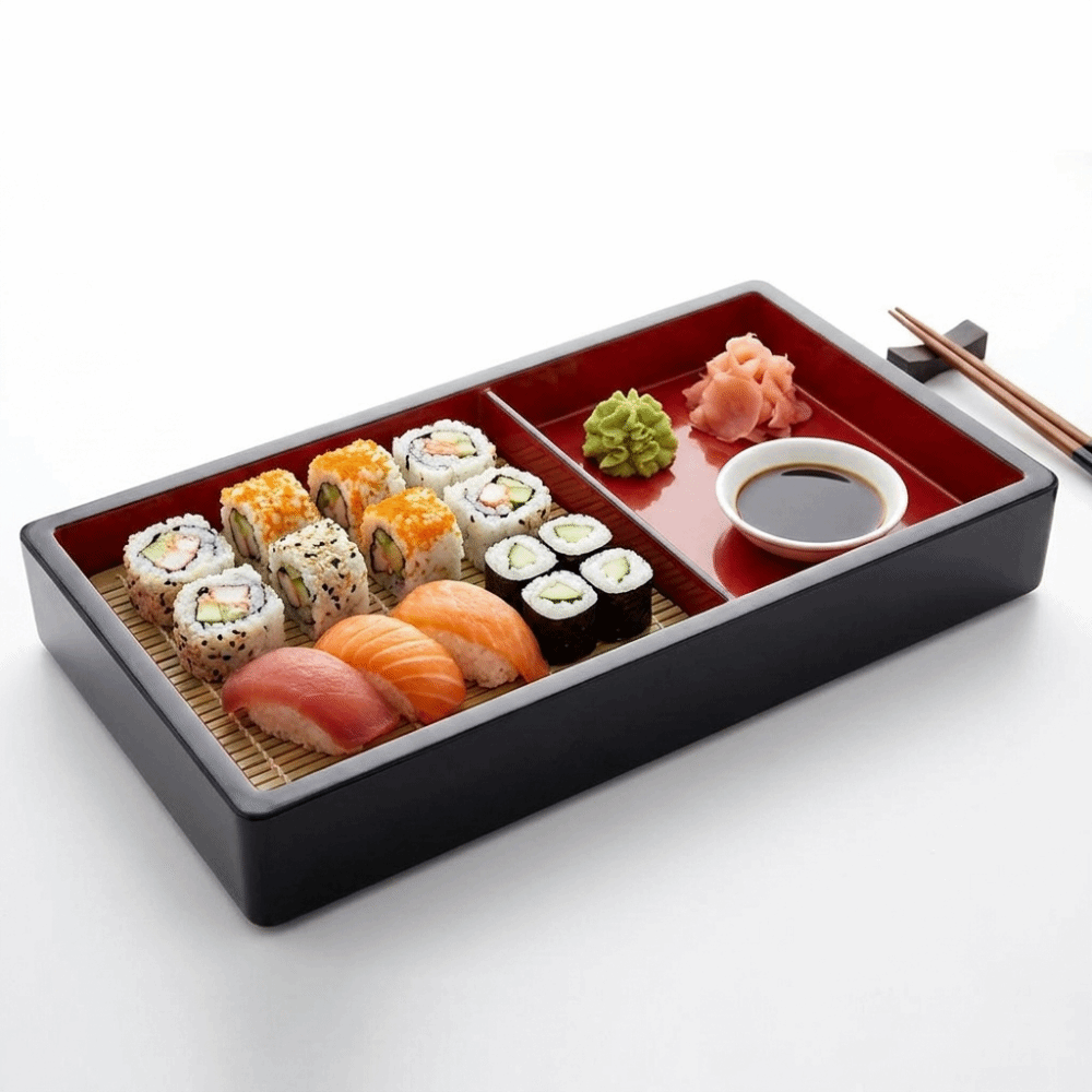 Multipurpose Cold Noodle Plate - Sushi Mat Bamboo review and price
