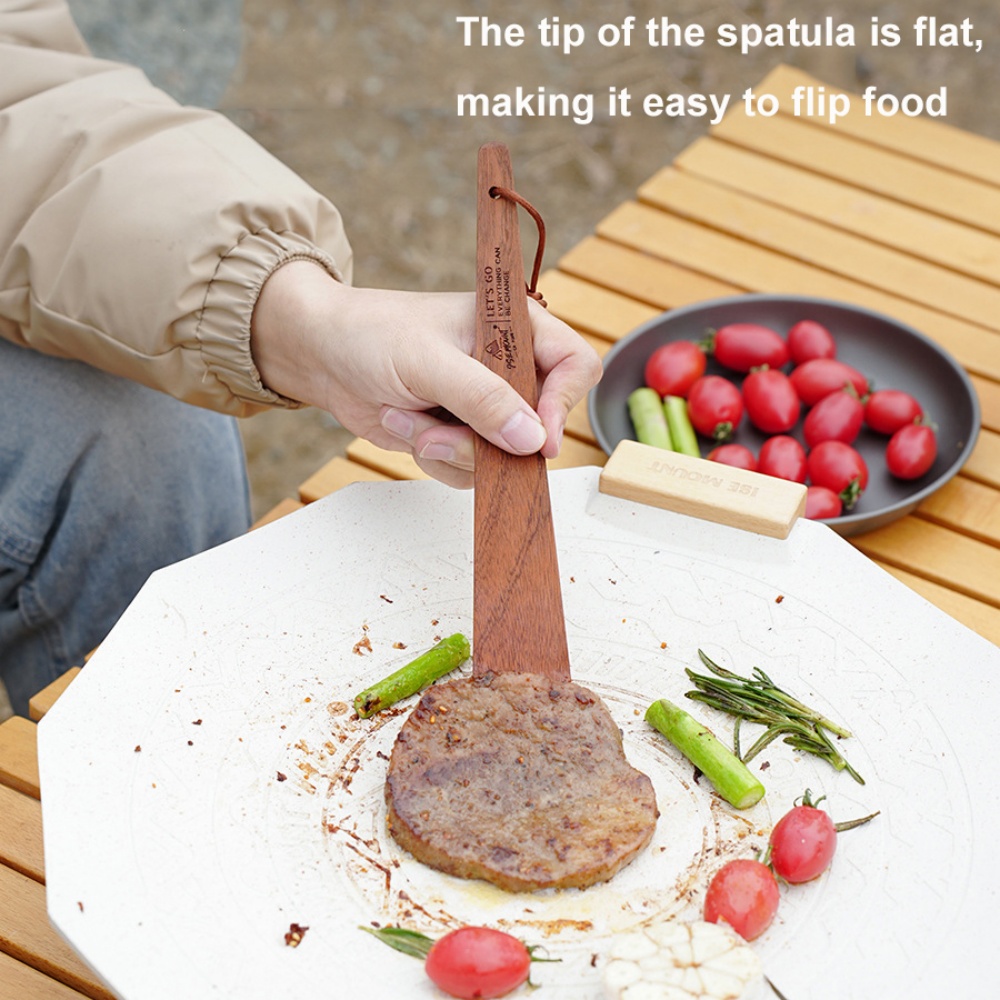 Outdoor Camping Wooden Spatula - Home Cooking Supplies review and price