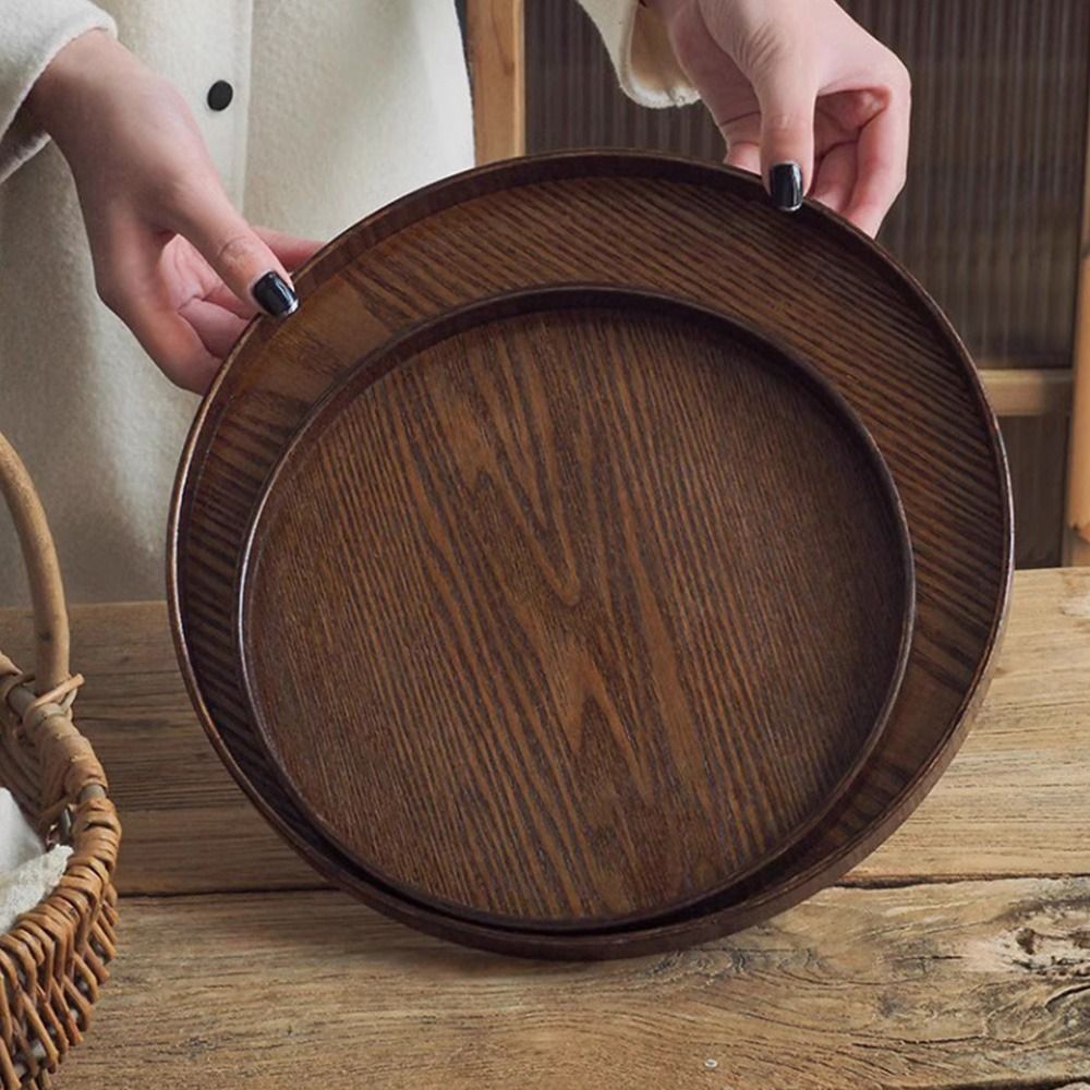 Vintage Round Serving Tray Woo - Home Cooking Recipes review and price