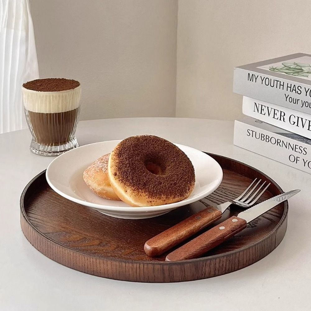 Vintage Round Serving Tray Woo - Home Cooking Recipes review and price