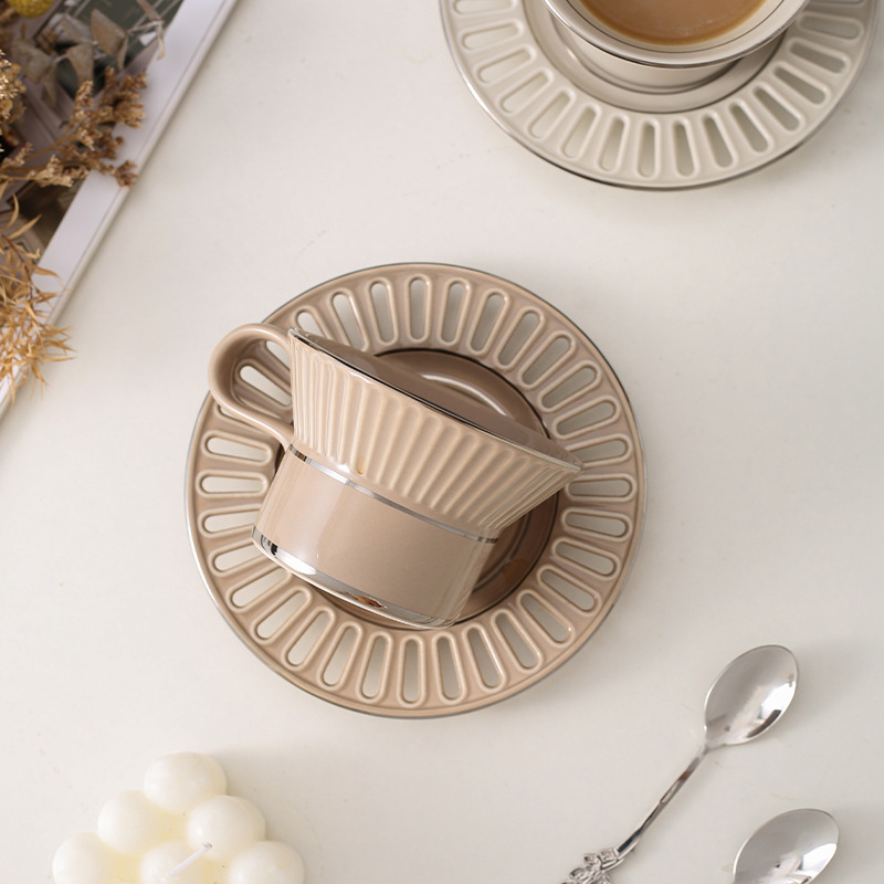 Luxury Ceramic Coffee Cup Dish - Home Cooking Recipes review and price