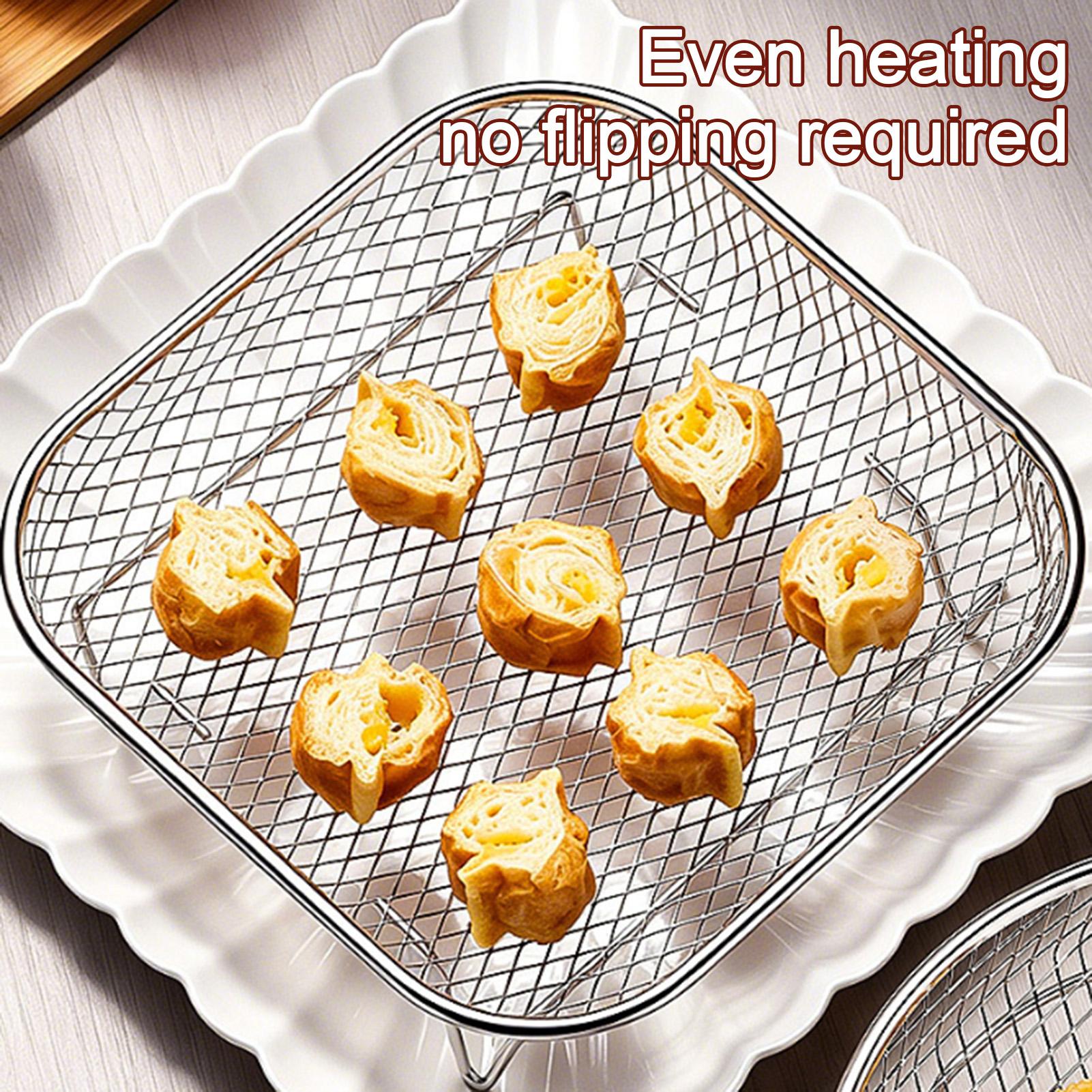 Air Fryer Rack Stainless Steel - Home Cooking Supplies review and price