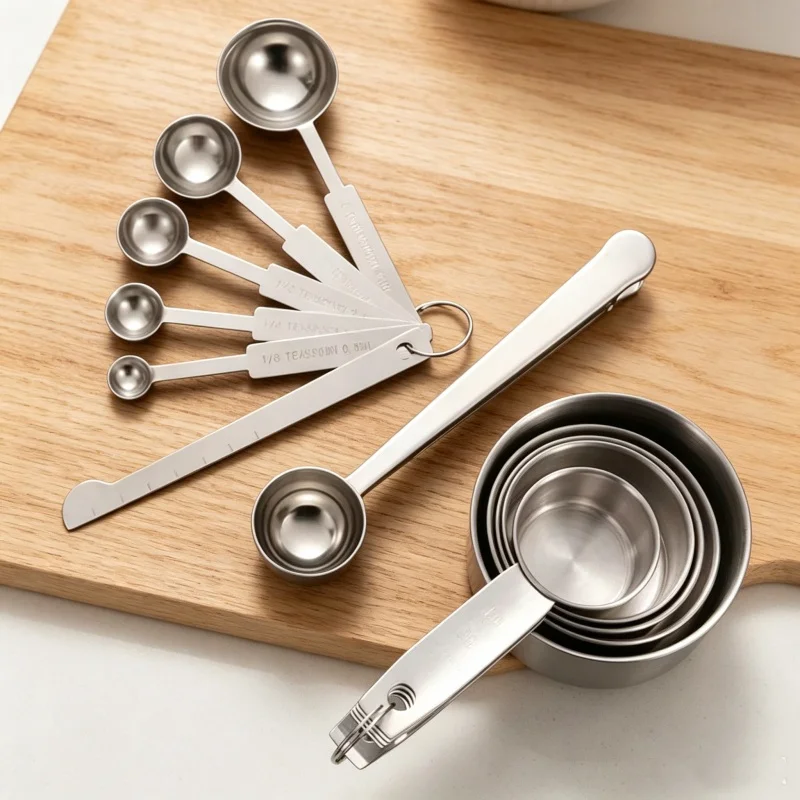 Stackable Stainless Steel Meas - Home Cooking Supplies review and price